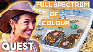 Opal Whisperers Hit A 60000 Jackpot  Outback Opal Hunters [upl. by Anya]