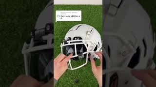 How To install A Nxtrnd VZR2 Visor On A Schutt F7 shorts [upl. by Bonnibelle]