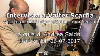 Radio PNR  intervista a Valter Scarfia [upl. by Namyac]