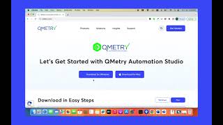 QMetry Automation Studio Download and Install for MAC [upl. by Aihsekat569]