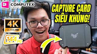 ASUS Trình Làng Capture Card Siêu Khủng Tại Computex 2023 ĐỈNH [upl. by Eromle]