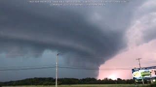 9320 Bridgeville DE Mothership Supercell Thunderstorm [upl. by Ydnirb]