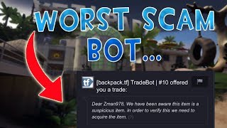 These Fake BackpackTF Scam Bots Are Hilariously Bad Funny Trades amp Scam Attempts [upl. by Aubrette995]