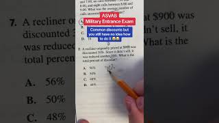 ASVAB Arithmetic Reasoning 7 Question and Answer [upl. by Ahsiyt]