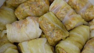 Постни Сарми от Кисело Зеле  Cabbage Rolls  Голубцы [upl. by Yeslek]