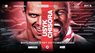 Oleksandr Usyk vs Derek Chisora confirmed for Oct 31 2020 [upl. by Senn]