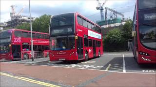 Full Route Visual  London Bus Route 275 Barkingside to Walthamstow St James Street LX12CZZ 19869 [upl. by Fina703]