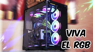 ¿Una DISCOTECA o un PC GAMING  Talius Cronos [upl. by Ragen622]