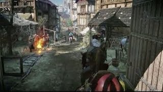 The Witcher 3 Wild Hunt  E3 Gameplay PlayStation 4 [upl. by Annohsat]