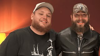 Post Malone Teases Country Music Collab With Luke Combs [upl. by Clem360]