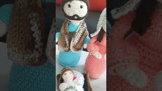 PESEBRE crochet amigurumi pesebres nacimientocrochet [upl. by Anailuig]