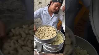 streetfood food indianstreetfood foodie momos ashortaday samosaswag samosasingh stre [upl. by Yrocej]