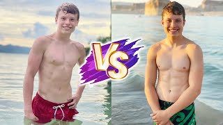 Bryton Myler VS Ashton Myler Natural Transformation 🌟 2023  From 0 To Now [upl. by Ennovyhc]