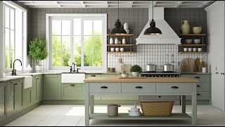 177 Farmhouse Kitchen Design Ideas [upl. by Nellda]