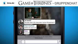 GAME OF THRONES  Gruppenchat [upl. by Swarts]