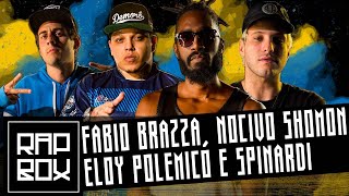 Fabio Brazza  Nocivo Shomon  Eloy Polemico  Spinardi  quotEstopimquot Rapbox Ep 103 Prod Leo Casa1 [upl. by Ahsehyt]