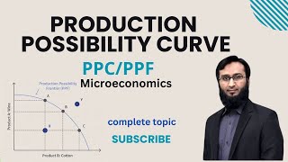 PRC03 I ECONOMICS I CH01 I PRODUCTION POSSIBILITY CURVE PPCPPF [upl. by Fira147]