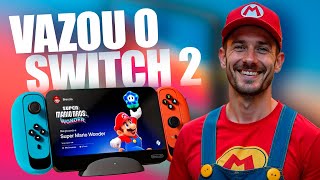 VAZOU o Nintendo Switch 2 funcinando está INCRÍVEL [upl. by Muiram]