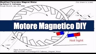 Costruzione motore magnetico PERENDEV 1  Energia Gratis Infinita  Moto Perpetuo [upl. by Enaerb]