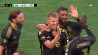 WATCH Mateusz Bogusz BANGER 13th GOAL of the Season for LAFC [upl. by Nadruoj]