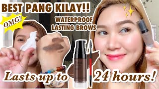 SACE LADY TINTED BROW GEL  BEST EYEBROW TINT EVER  PHILIPPINES  it’s noemi [upl. by Oner314]