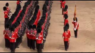 Grenadiers Slow March Trooping the Colour 2011 [upl. by Clayberg]