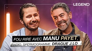 FOU RIRE AVEC MANU PAYET AUTOUR DE SES ANECDOTES LES PLUS FOLLES spermogramme Jennifer Lopez [upl. by Pompei]