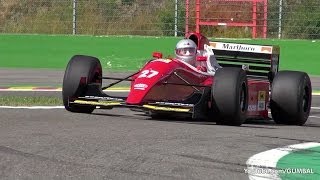 Ferrari F93A F1 ex Jean Alesi  V12 Screaming Engine Sounds [upl. by Anyer]