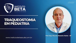 Traqueostomia em Pediatria [upl. by Godden]