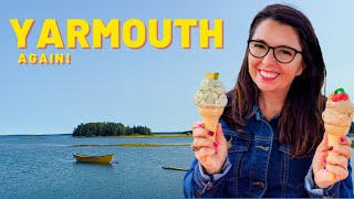 Visiting Yarmouth NS Tusket Island Tours Trout Point Lodge Rappie Pie and Acadians [upl. by Turtle]