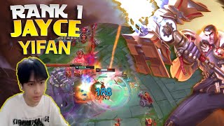 JayceKing YiFan Jayce vs Irelia  YiFan Rank 1 Jayce Guide [upl. by Lechar]