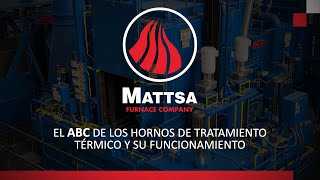 ABC de los Hornos de Tratamiento Térmico y su Funcionamiento  Mattsa Furnace Company  Webinar 2020 [upl. by Primalia318]