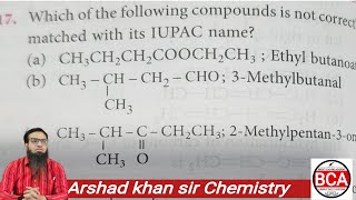 MTG Mcq Number 17 match the following compounds  GOC  Arshad khan sir [upl. by Anaujahs]