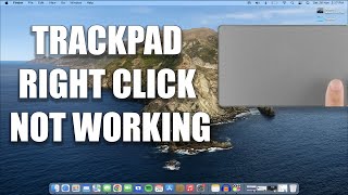 How To Fix Right Click Trackpad not Working on MacBook [upl. by Rego]