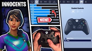 NEW Innocents Fortnite Settings and Controller Keybinds [upl. by Crenshaw]