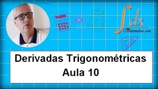 Grings  Derivada de funções trigonométricas  Aula 10 [upl. by Anahtor]