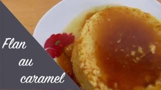 Recette du Flan au caramel  micro onde [upl. by Renard734]