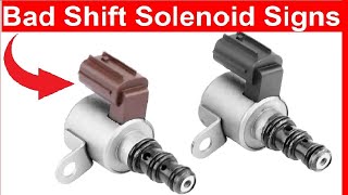 Symptoms of a Bad Transmission Shift Solenoid Common Signs of a Failing Transmission Shift Solenoid [upl. by Enilorac]