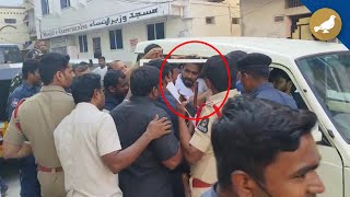 AIMIM Nampally Candidate Majid Hussain arrest by West Zone task force [upl. by Germano]