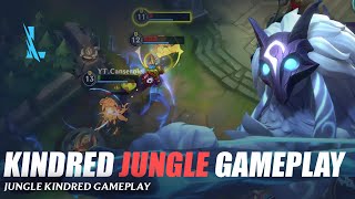 Kindred Jungler Gameplay  Wild Rift [upl. by Fabrin]