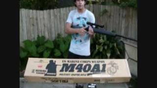 Tanaka Works M40A1 Airsoft Gun Review [upl. by Issiah]