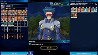 YuGiOh Duel Links  Antinomy Level 40 Farm w Nephthys Yubel Antinomy Unlock Event [upl. by Ardnatal]