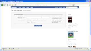 How to obtain a Facebook API Key [upl. by Eeneg]