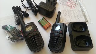 Exibel PMR FX250 2Way Radio Set [upl. by Tressia504]