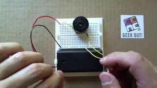 EEME Teaches Kids Electronics  Morse Code Generator Circuit [upl. by Kayne266]