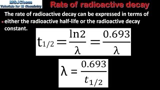 C7 Rate of radioactive decay HL [upl. by Enneite40]