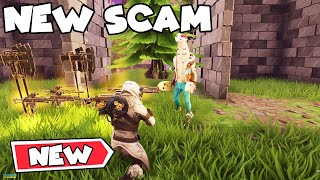 Unmasking Scammers with OG Mythic Power 💥😈 Scammer Gets Scammed Fortnite Save The World [upl. by Thgiled346]