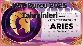 Koç Burcu 2025 Tahminleri [upl. by Ocsinarf473]