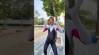 SpiderGirl vs Joker Who is stronger and will win gta5 funny [upl. by Jer432]