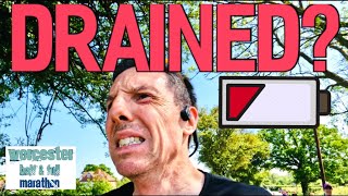 Running on Empty Worcester Marathon 2024 Race Vlog  5th Race in 6 weeks in the heat [upl. by Trela]